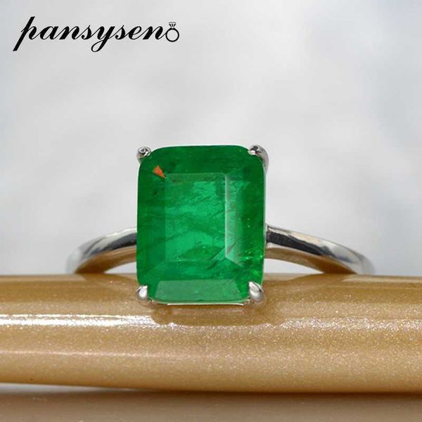 pansysen brand fine jewelry 3ct 8x10mm emerald ring for women silver 925 jewelry rings anniversary whole gift size 6-9, Golden;silver
pansysen brand fine jewelry 3ct 8x10mm emerald ring for women silver 925 jewelry rings anniversary whole gift size 6-9, Golden;silver