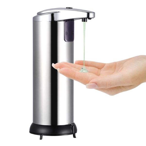 liquid soap dispenser 250ml automatic infrared touchless motion bathroom sensor stainless steel
liquid soap dispenser 250ml automatic infrared touchless motion bathroom sensor stainless steel
