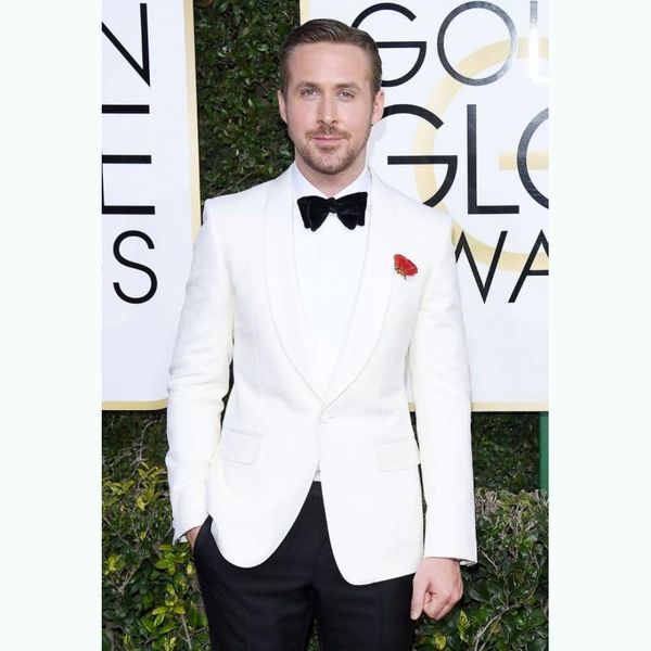 men's suits & blazers custom made groomsmen white pattern groom tuxedos shawl lapel men 2 pieces wedding man ( jacket+pants ), White;black
men's suits & blazers custom made groomsmen white pattern groom tuxedos shawl lapel men 2 pieces wedding man ( jacket+pants ), White;black