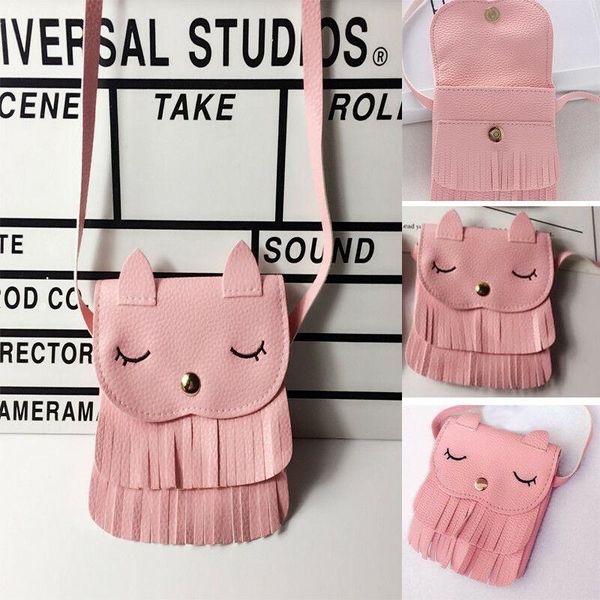 kids girls pink pu waterproof tassel small cute cat shoulder messenger bag fashion casual sweet travel child wallet coin purses purse, White
kids girls pink pu waterproof tassel small cute cat shoulder messenger bag fashion casual sweet travel child wallet coin purses purse, White