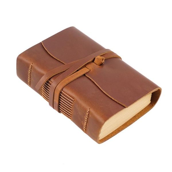 handmade leather notebook brown thick travel diary blank kraft paper tie rope sketchbook back to school gift notepads, Purple;pink
handmade leather notebook brown thick travel diary blank kraft paper tie rope sketchbook back to school gift notepads, Purple;pink