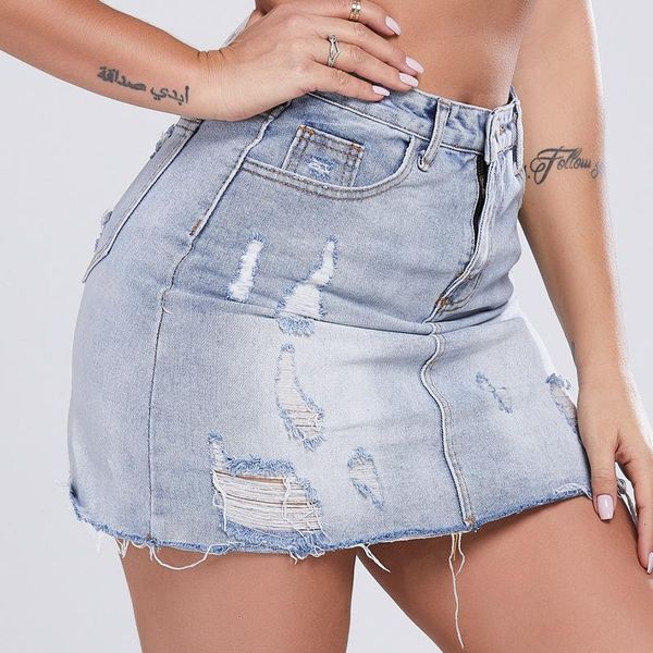 skirts pale wash jeans mini length hippack women zipper ripped frayed denim skirt, Black
skirts pale wash jeans mini length hippack women zipper ripped frayed denim skirt, Black