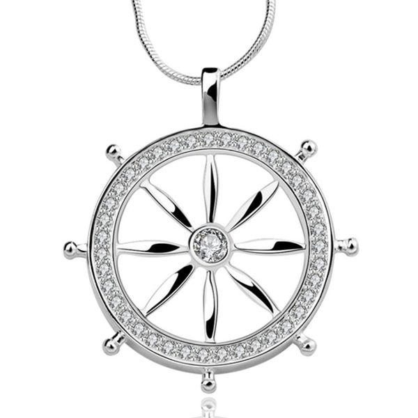 pendant necklaces listing classic rudder crystal pendants silver color necklace for women lady men's fashion jewelry n679
pendant necklaces listing classic rudder crystal pendants silver color necklace for women lady men's fashion jewelry n679