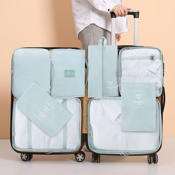 storage bags korean travel bag set of six and seven multifunctional luggage washing 678 pieces.
storage bags korean travel bag set of six and seven multifunctional luggage washing 678 pieces.