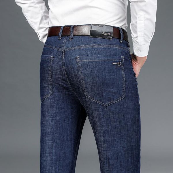 men's jeans brand men's classic jean 2021 spring summer four seasons high waist business casual blue denim trousers pants size 28-4
men's jeans brand men's classic jean 2021 spring summer four seasons high waist business casual blue denim trousers pants size 28-4