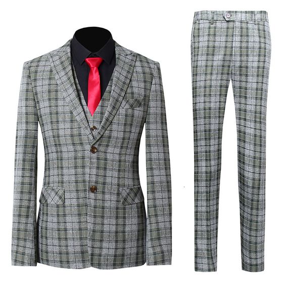 men's suits & blazers thin chess 3 casual business pieces check out suit graduation party banquet matrimony office job single breasted, White;black
men's suits & blazers thin chess 3 casual business pieces check out suit graduation party banquet matrimony office job single breasted, White;black