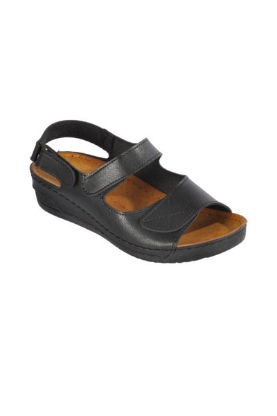 women's black sandals