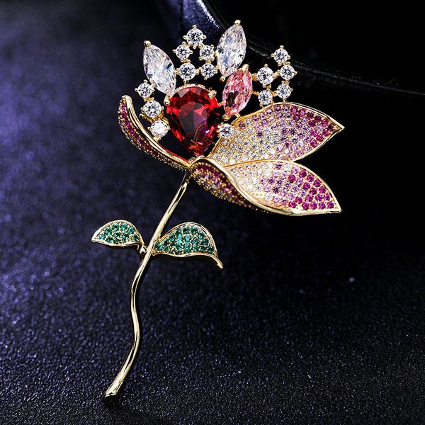 sinzry luxury cubic zircon rose flower brooches women czech rhinestone elegant wedding banquet brooch pins gifts, Gray
sinzry luxury cubic zircon rose flower brooches women czech rhinestone elegant wedding banquet brooch pins gifts, Gray
