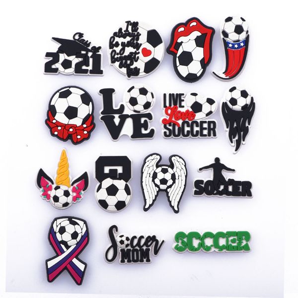custom cartoon football souvenir rubber shoe charm ball games shoe decoration, White;pink
custom cartoon football souvenir rubber shoe charm ball games shoe decoration, White;pink
