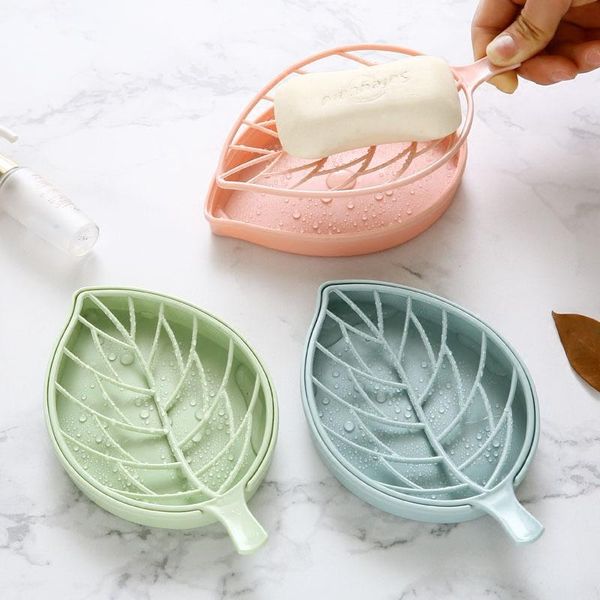 soap dishes 3pcs leaves shaped rack double layer drain storage organizer for bathroom aug889
soap dishes 3pcs leaves shaped rack double layer drain storage organizer for bathroom aug889