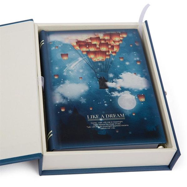 "like a dream" diary with lock notebook cute functional planner book dairy journal stationery gift box package 97qb notepads, Purple;pink
"like a dream" diary with lock notebook cute functional planner book dairy journal stationery gift box package 97qb notepads, Purple;pink