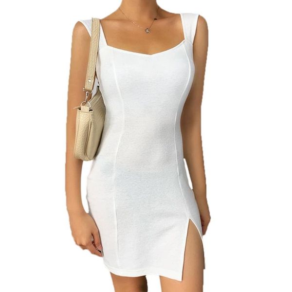 casual dresses 2021 summer women basic bandage bodycon mini dress party sleeveless strappy knotted backless holes stretch pencil sundre, Black;gray
casual dresses 2021 summer women basic bandage bodycon mini dress party sleeveless strappy knotted backless holes stretch pencil sundre, Black;gray