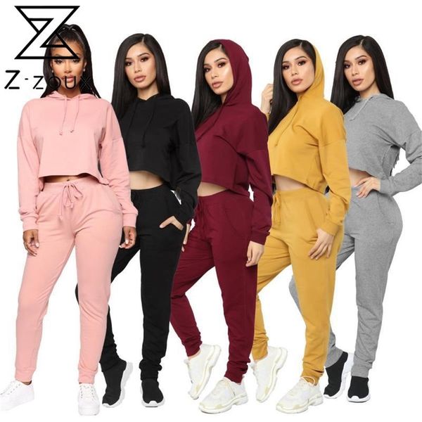 women sets loose casual pants hooded crop drawstring long sweatsuits for two piece and 210513, White
women sets loose casual pants hooded crop drawstring long sweatsuits for two piece and 210513, White