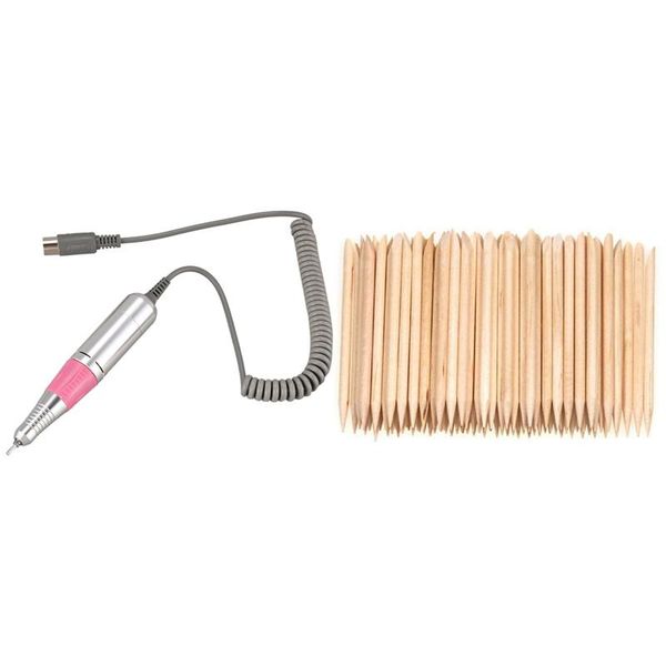 cuticle pushers 1 pcs electric nail drill handpiece manicure machine pen handle & 100pcs art design wood stick pusher remover
cuticle pushers 1 pcs electric nail drill handpiece manicure machine pen handle & 100pcs art design wood stick pusher remover