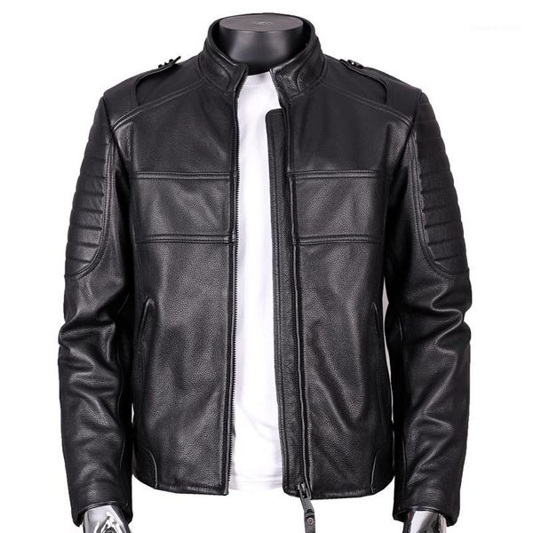 men's leather & faux 2021 black stand collar motorcycle style genuine jacket men plus size 3xl real natural cowhide autumn slim fit coa
men's leather & faux 2021 black stand collar motorcycle style genuine jacket men plus size 3xl real natural cowhide autumn slim fit coa