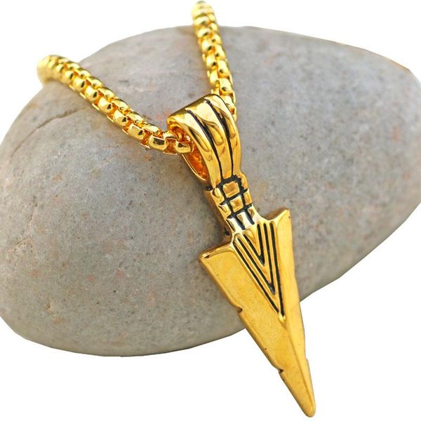 pendant necklaces striking stainless steel spearhead necklace for men arrowhead biker tribal jewelry with 23'' chain, Silver
pendant necklaces striking stainless steel spearhead necklace for men arrowhead biker tribal jewelry with 23'' chain, Silver