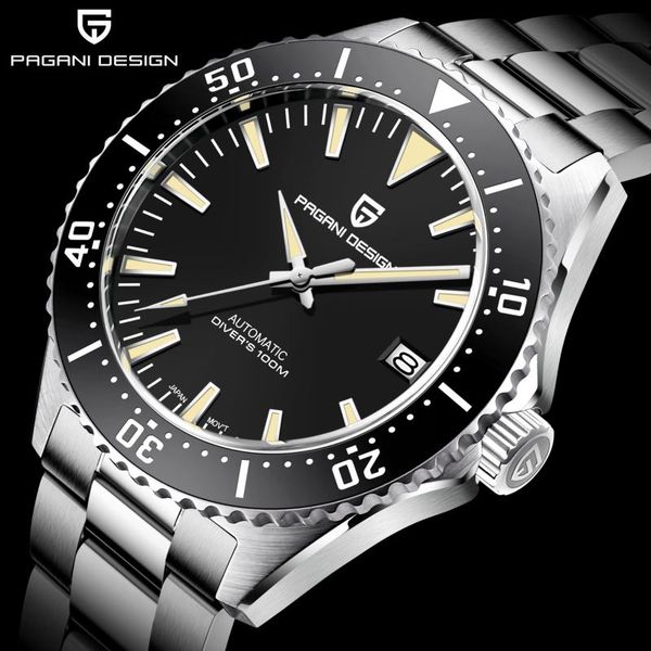 brand latest luxury mechanical wristwatch stainless steel automatic watch for men 100m waterproof watches wristwatches, Slivery;brown
brand latest luxury mechanical wristwatch stainless steel automatic watch for men 100m waterproof watches wristwatches, Slivery;brown