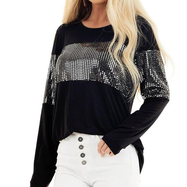 women sweatshirts 2021 spring autumn pullover female fashion o-neck sequins hip hop sweatshirt sudaderas de mujer women's hoodies &, Black
women sweatshirts 2021 spring autumn pullover female fashion o-neck sequins hip hop sweatshirt sudaderas de mujer women's hoodies &, Black