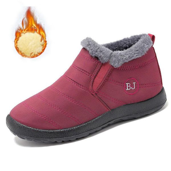 boots woman winter flat casual cotton shoes for women warm ankle outdoor non-slip waterproof snow, Black
boots woman winter flat casual cotton shoes for women warm ankle outdoor non-slip waterproof snow, Black
