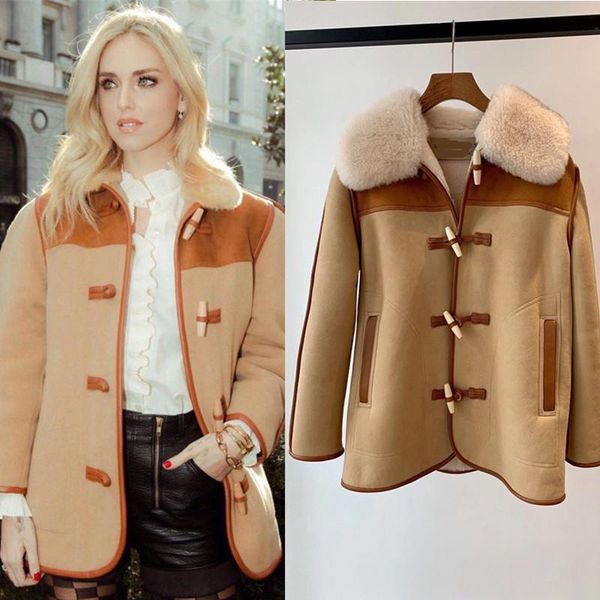 women's fur & faux winter women real coats thicken leather lambs wool jacket black motorcycle female outwear
women's fur & faux winter women real coats thicken leather lambs wool jacket black motorcycle female outwear