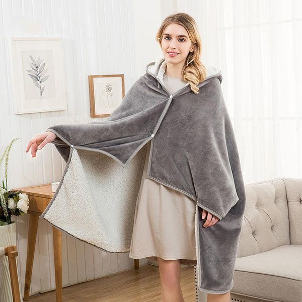 blankets blanket autumn and winter warm flannel double layer lazy shawl air conditioning nap multifunctional cape
blankets blanket autumn and winter warm flannel double layer lazy shawl air conditioning nap multifunctional cape