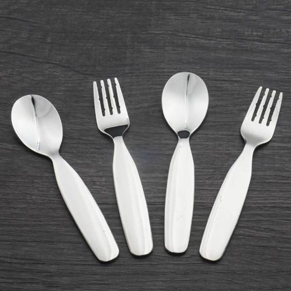 cups, dishes & utensils children utensil baby tableware set infant feeding spoon fork stianless steel toddler dinnerware kids cutlery 2
cups, dishes & utensils children utensil baby tableware set infant feeding spoon fork stianless steel toddler dinnerware kids cutlery 2