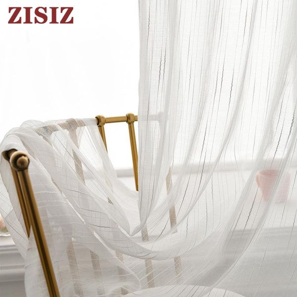 curtain & drapes nordic striped sheer curtains white window tulle for living room voile bedroom kitchen single panel
curtain & drapes nordic striped sheer curtains white window tulle for living room voile bedroom kitchen single panel