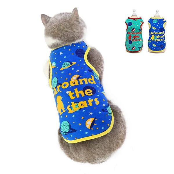 cat costumes clothes summer thin space vest british shorthair blue pet clothing anti-lint air conditioning
cat costumes clothes summer thin space vest british shorthair blue pet clothing anti-lint air conditioning