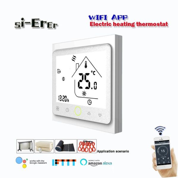 smart home control 16a wifi thermostat temperature controller electric floor heating works with alexa google
smart home control 16a wifi thermostat temperature controller electric floor heating works with alexa google