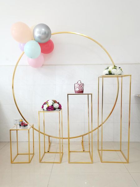 party decoration 5pcs shiny gold wedding flower plinths iron circle birthday arch backdrops for balloon sash toys crafts diy floral rack
party decoration 5pcs shiny gold wedding flower plinths iron circle birthday arch backdrops for balloon sash toys crafts diy floral rack