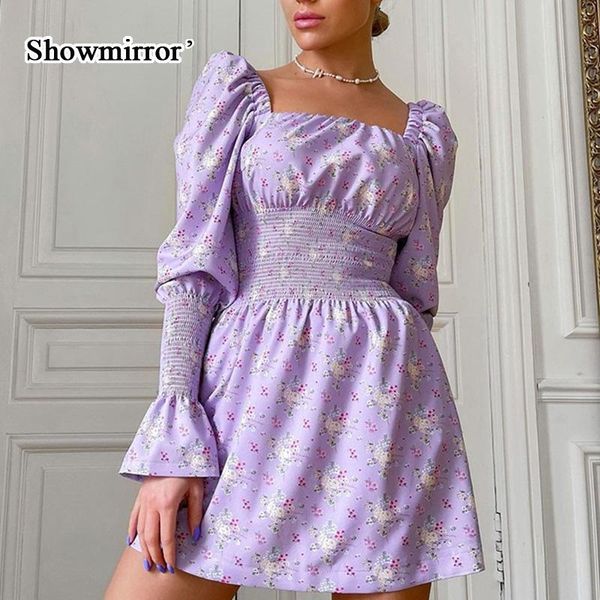 casual dresses showmirror flower floral sundress elegant mini dress autumn puff sleeve ruffles vintage short ladies fashion 2021, Black;gray
casual dresses showmirror flower floral sundress elegant mini dress autumn puff sleeve ruffles vintage short ladies fashion 2021, Black;gray