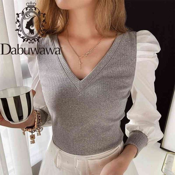 dabuwawa fashion deep v-neck t-shirts women patchwork puff sleeve spring cotton solid t shirts female do1ats005 210520, White
dabuwawa fashion deep v-neck t-shirts women patchwork puff sleeve spring cotton solid t shirts female do1ats005 210520, White