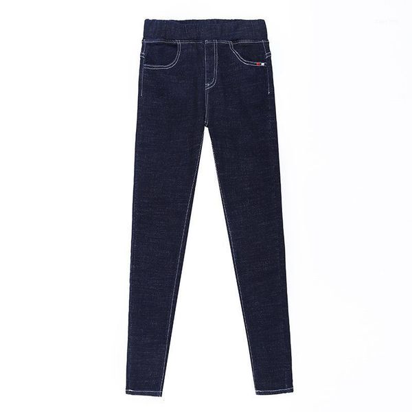 women's jeans women elastic thin section straight pencil pants 2021 winter products thickened and plush velvet ladies, Blue
women's jeans women elastic thin section straight pencil pants 2021 winter products thickened and plush velvet ladies, Blue