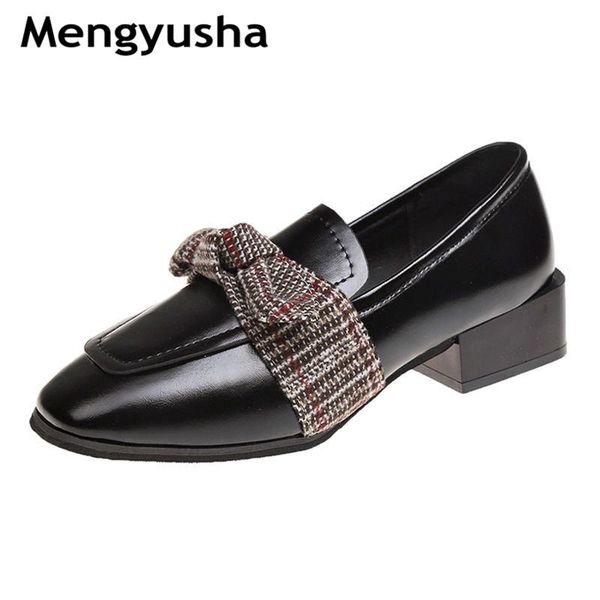 dress shoes small female 2021 spring korean wild harajuku british style retro square head loafers, Black
dress shoes small female 2021 spring korean wild harajuku british style retro square head loafers, Black
