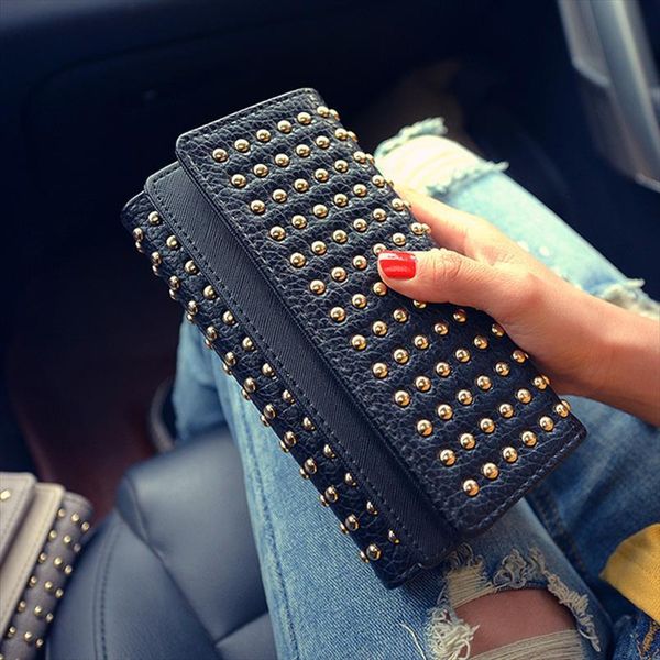 summer rivets fashion twists and turns wallet big wild pu leather coin long y026, Red;black
summer rivets fashion twists and turns wallet big wild pu leather coin long y026, Red;black
