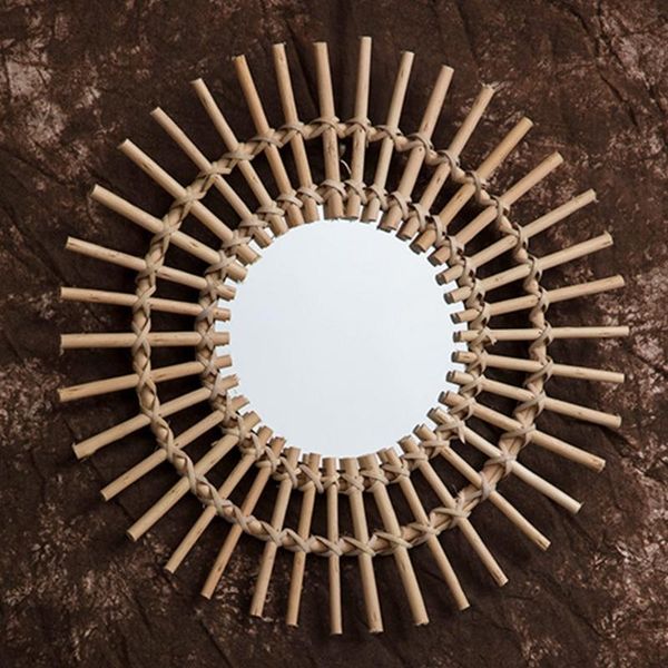 mirrors rattan innovative art decoration round makeup mirror dressing bedroom bathroom wall hanging craft po props
mirrors rattan innovative art decoration round makeup mirror dressing bedroom bathroom wall hanging craft po props