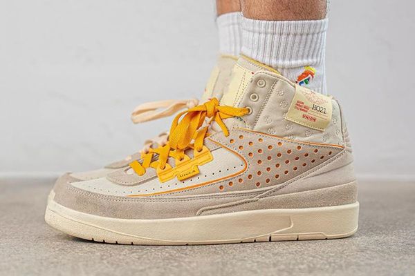 basketball shoe union jumpman 2 high retro rattan yellow brown basketball trainers outdoor sneaker sports rubber outsole size eu40-47.5 with
basketball shoe union jumpman 2 high retro rattan yellow brown basketball trainers outdoor sneaker sports rubber outsole size eu40-47.5 with