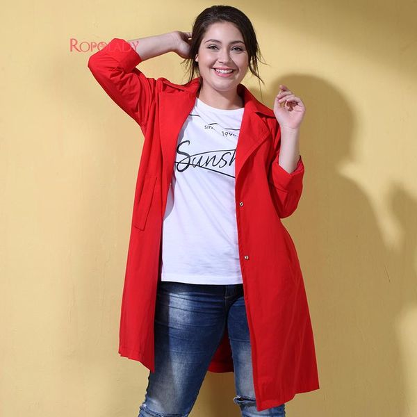 plus size outerwear & coats fat lady large women's autumn red lapel medium length a version windbreaker coat 417220910, Black
plus size outerwear & coats fat lady large women's autumn red lapel medium length a version windbreaker coat 417220910, Black