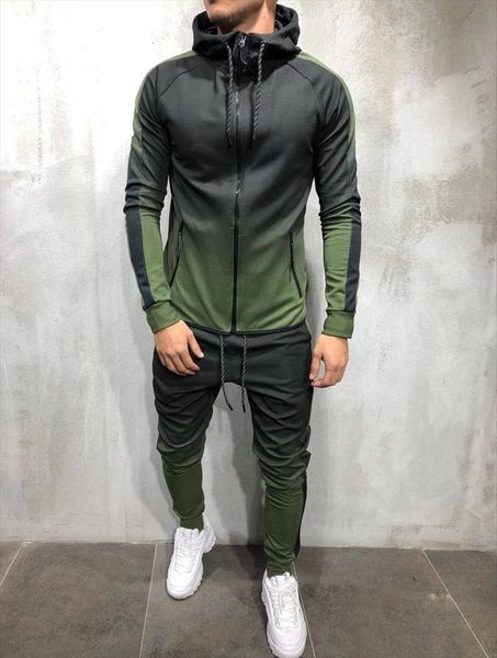 zogaa sportswear two piece set men tracksuits casual hooded sports wear training sweat suit track 3xl, Gray
zogaa sportswear two piece set men tracksuits casual hooded sports wear training sweat suit track 3xl, Gray