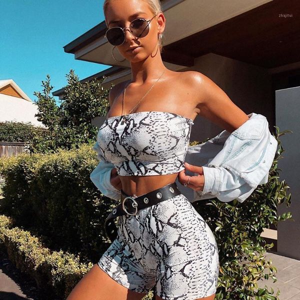 2piece set women's clothing summer strapless sleeveless snake print crop tube high waist shorts swimwear beachwear two piece dress, White
2piece set women's clothing summer strapless sleeveless snake print crop tube high waist shorts swimwear beachwear two piece dress, White