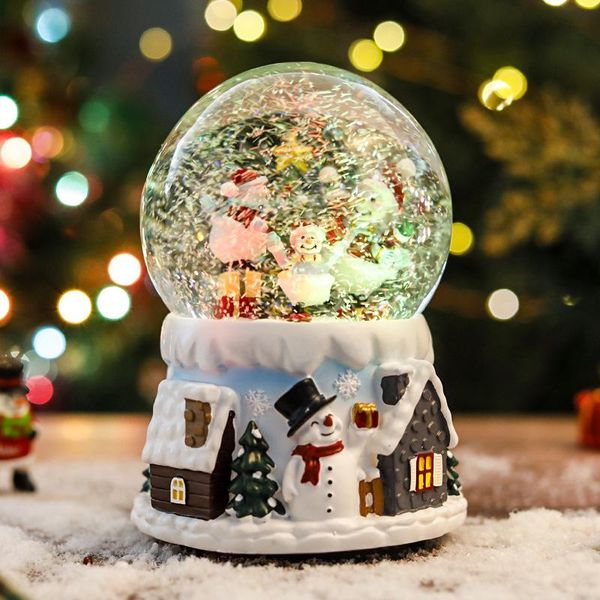 party decoration christmas snow globe music box light snowflakes house rotate crystal ball for birthday year gift decor
party decoration christmas snow globe music box light snowflakes house rotate crystal ball for birthday year gift decor