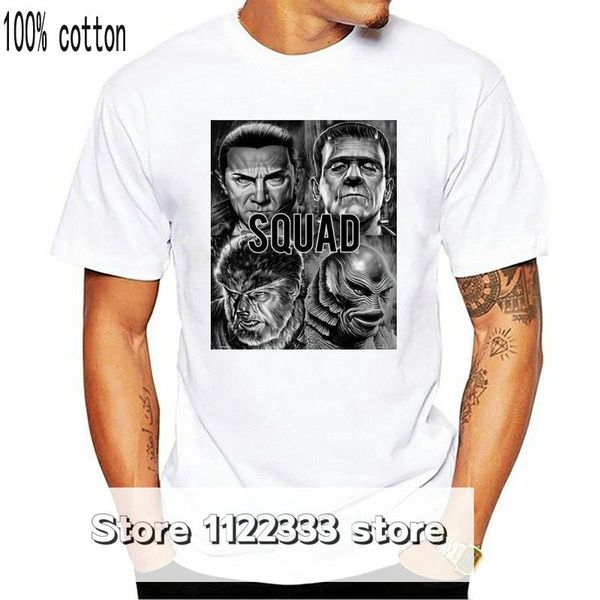 men's t-shirts universal classic monsters squad halloween t shirt black cotton men cool casual pride fashion tshirt, White;black
men's t-shirts universal classic monsters squad halloween t shirt black cotton men cool casual pride fashion tshirt, White;black