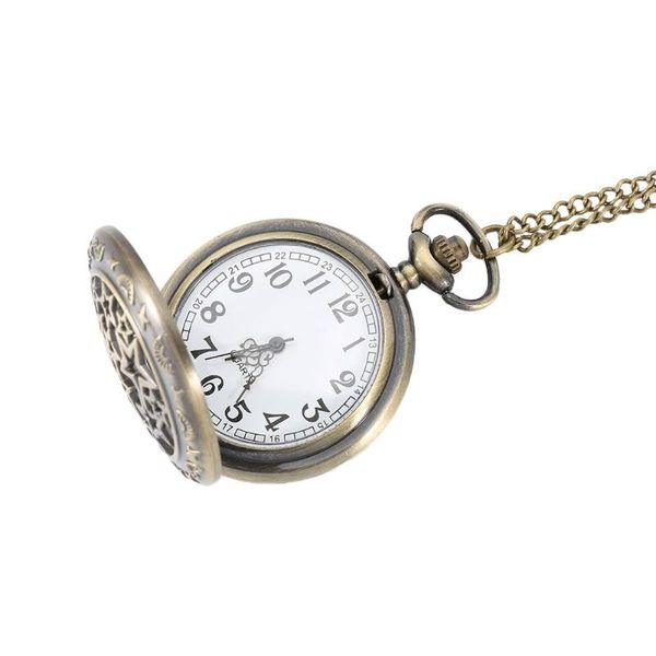 pocket watches retro watch bronze steampunk necklace pendant chain quartz, Slivery;golden
pocket watches retro watch bronze steampunk necklace pendant chain quartz, Slivery;golden