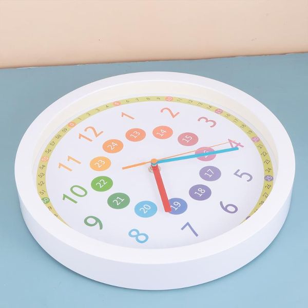 wall clocks kid clock cartoon mute colorful funny simple home hanging for girl boy (white)
wall clocks kid clock cartoon mute colorful funny simple home hanging for girl boy (white)