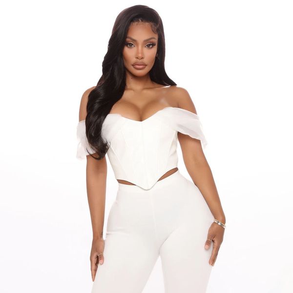 2021 women fishion tank solid-color t-shirt strapless mesh sleeve short sleeved spring and summer 2 colors, White
2021 women fishion tank solid-color t-shirt strapless mesh sleeve short sleeved spring and summer 2 colors, White