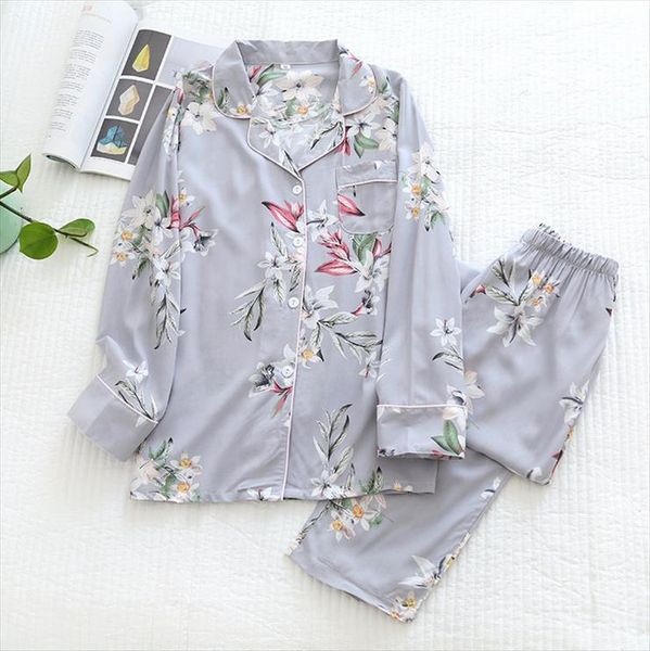 summer two piece home women sleepwear suit spring and thin long sleeved viscose cotton pants pajamas, Black;red
summer two piece home women sleepwear suit spring and thin long sleeved viscose cotton pants pajamas, Black;red