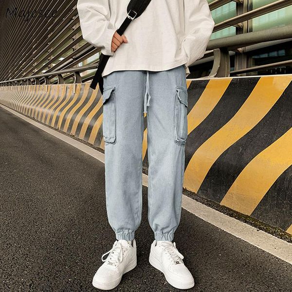 men's jeans bundle men pockets solid retro teenager drawstring cozy loose large size s-3xl autumn denim trousers ulzzang males bottoms, Blue
men's jeans bundle men pockets solid retro teenager drawstring cozy loose large size s-3xl autumn denim trousers ulzzang males bottoms, Blue