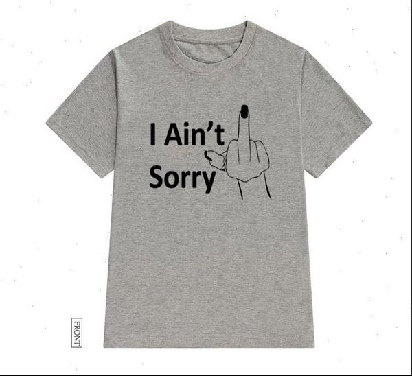 i aint womens sorry print women tshirt cotton casual funny t shirt lady yong girl tee 5 colors, White
i aint womens sorry print women tshirt cotton casual funny t shirt lady yong girl tee 5 colors, White
