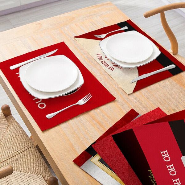 mats & pads 1pcs geometric christmas cartoon pattern placemat dining table drink coasters cotton linen 32x42cm kitchen accessories
mats & pads 1pcs geometric christmas cartoon pattern placemat dining table drink coasters cotton linen 32x42cm kitchen accessories