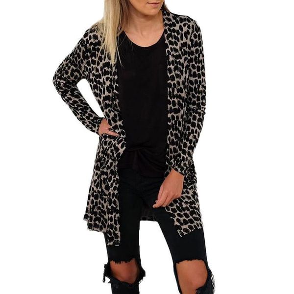 women's sweaters autumn winter leopard ladies personality printed long-sleeved cardigan jacket women casual style outwear jumper, White;black
women's sweaters autumn winter leopard ladies personality printed long-sleeved cardigan jacket women casual style outwear jumper, White;black